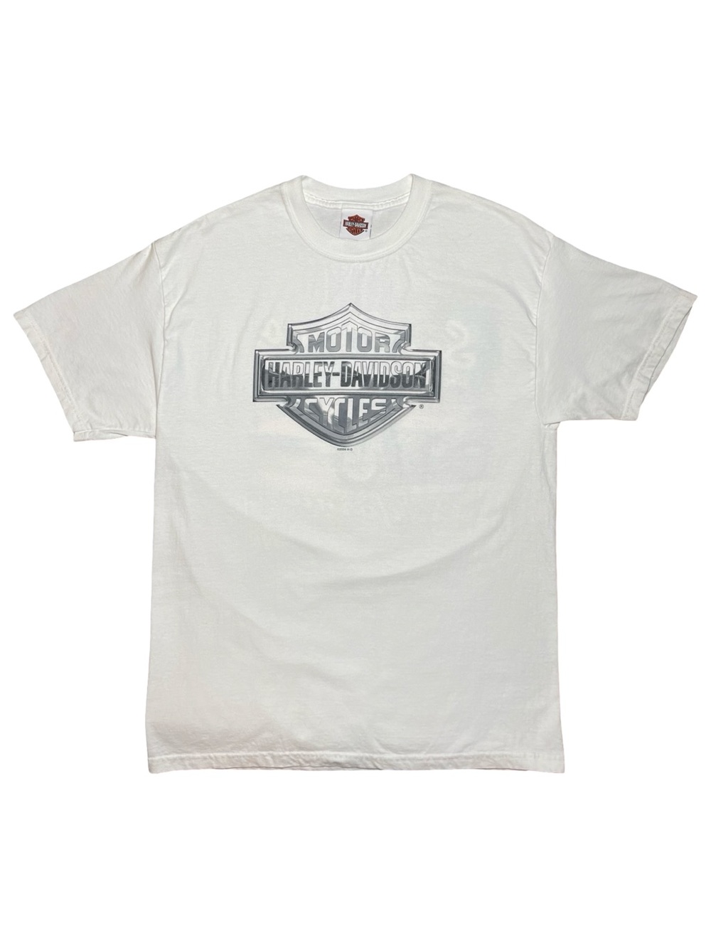 Vintage Y2K 2003 Harley Davidson Motorcycle San Diego California Tee Shirt Large